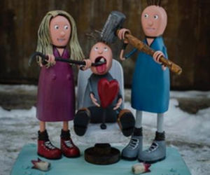 Okorek - drewniane dekoracje