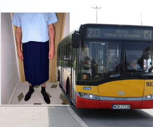 Kierowca autobusu jeździł po Warszawie w spódnicy. ZTM nie miał litości