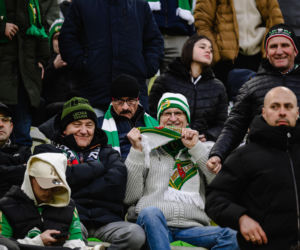 Lechia Gdańsk - Piast Gliwice: Zdjęcia kibiców z meczu 29. kolejki PKO BP Ekstraklasy