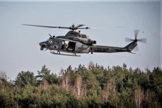Czeskie UH-1Y Venom chronią Polskę przed dronami. Nowe śmigłowce zastąpiły Mi-171