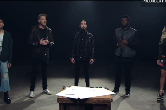 Pentatonix w przeboju Imagine Johna Lennona