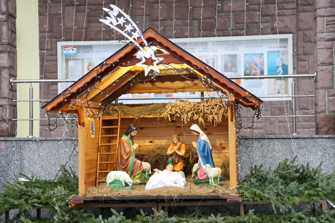 Szopki bożonarodzeniowe w kościołach w Lublinie