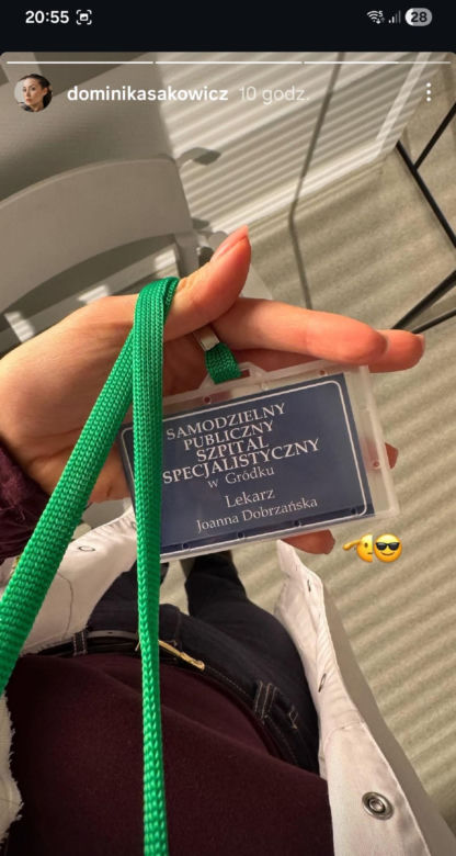 M jak miłość nowy sezon na planie. Joanna (Dominika Sakowicz)