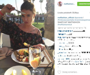Dieta Maffashion podczas Coachella 2016