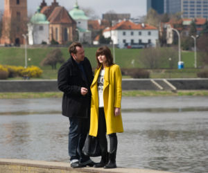 Na Wspólnej odc. 2028. Iwo (Jakub Wieczorek), Kinga (Ilona Wrońska)