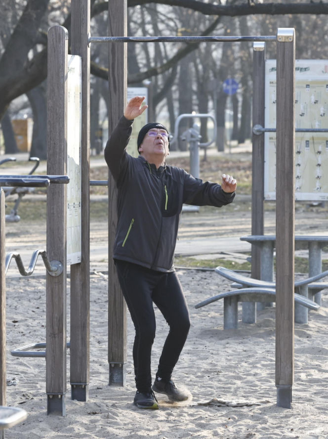 Senator Karczewski trenuje na wiosnę