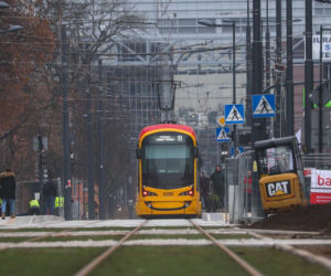 Tramwaj na Rakowieckiej