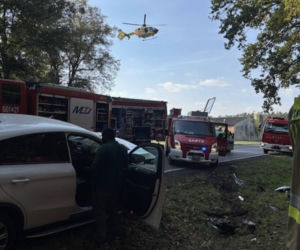 Koszmarny wypadek na skrzyżowaniu. Dwie osoby zmarły mimo reanimacji!