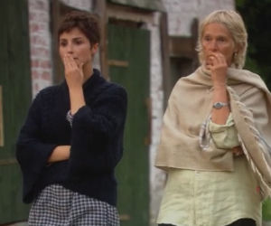 Nad rozlewiskiem odc. 5. Małgosia (Joanna Brodzik), Basia (Małgorzata Braunek)