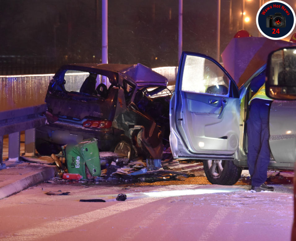 Koszmarny wypadek na moście Gdańskim