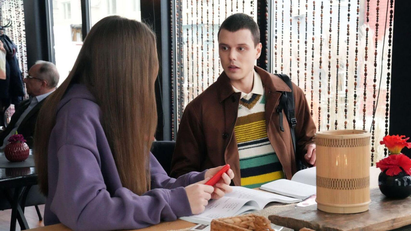 	Barwy szczęścia odc. 3029. Kacper (Jakub Szlachetka), Ewelina (Amelia Listwoń)