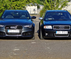 Audi RS6 Avant C7 (2014 r.) vs. Audi RS6 Avant C5 (2003 r.)