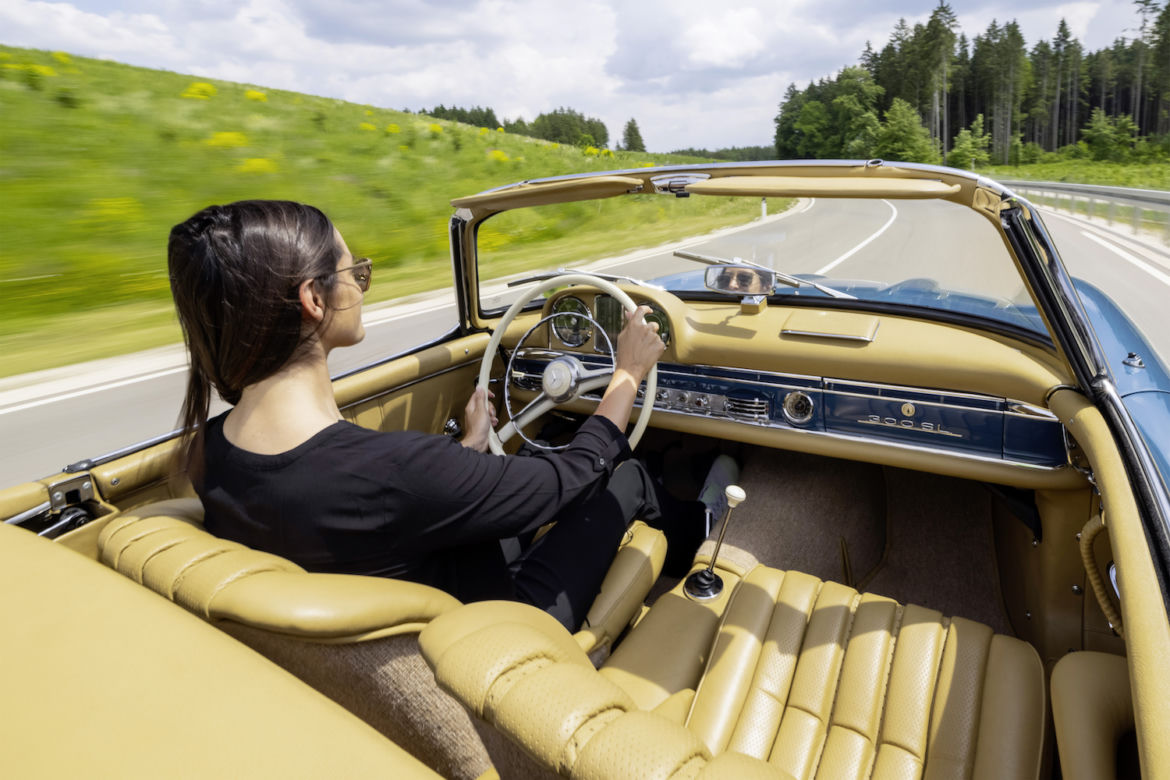 Kultowy Mercedes 300 SL Roadster