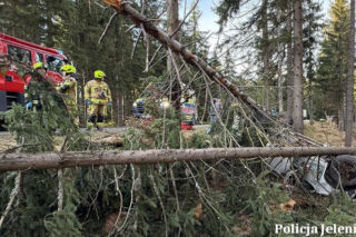 Wypadek pod Szklarską Porębą