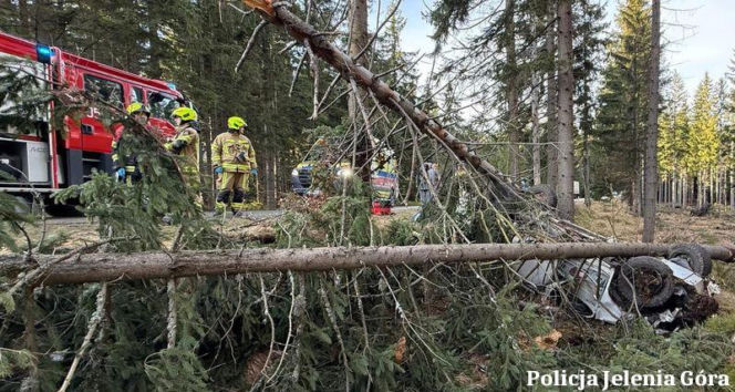 Wypadek pod Szklarską Porębą