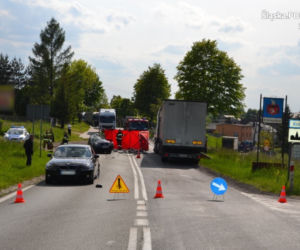 Wypadek na DK 78. Nie żyje 23-letnia kobieta