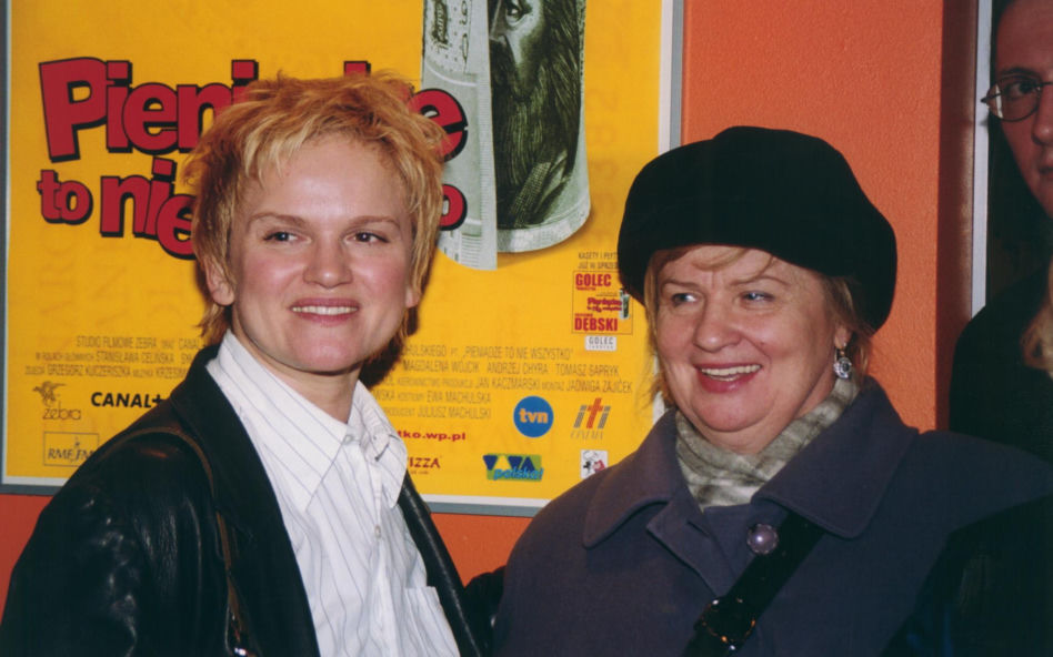 Stanisława Celińska z rodziną