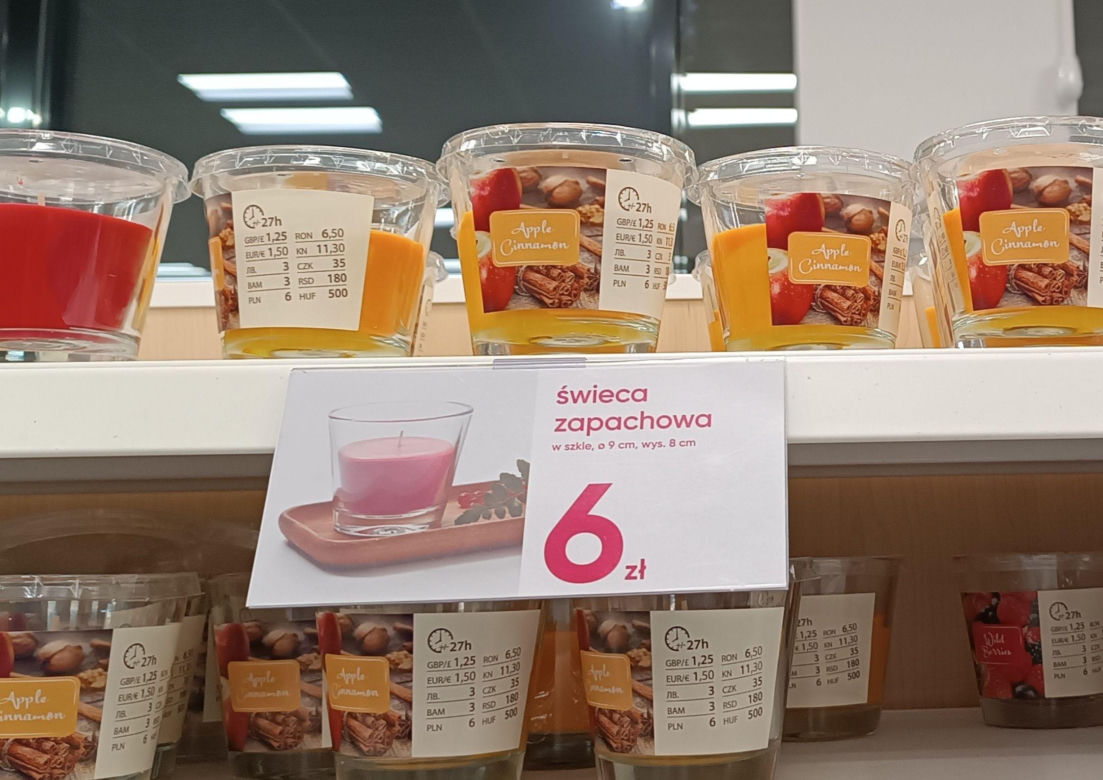 Zapachowe świeczki 