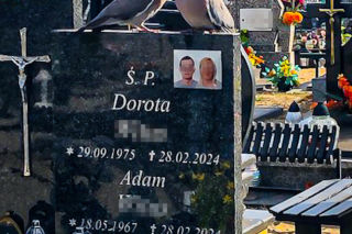 Dwa gołębie na grobie zamordowanych przez córkę rodziców. Ten znak poruszył Ostródę