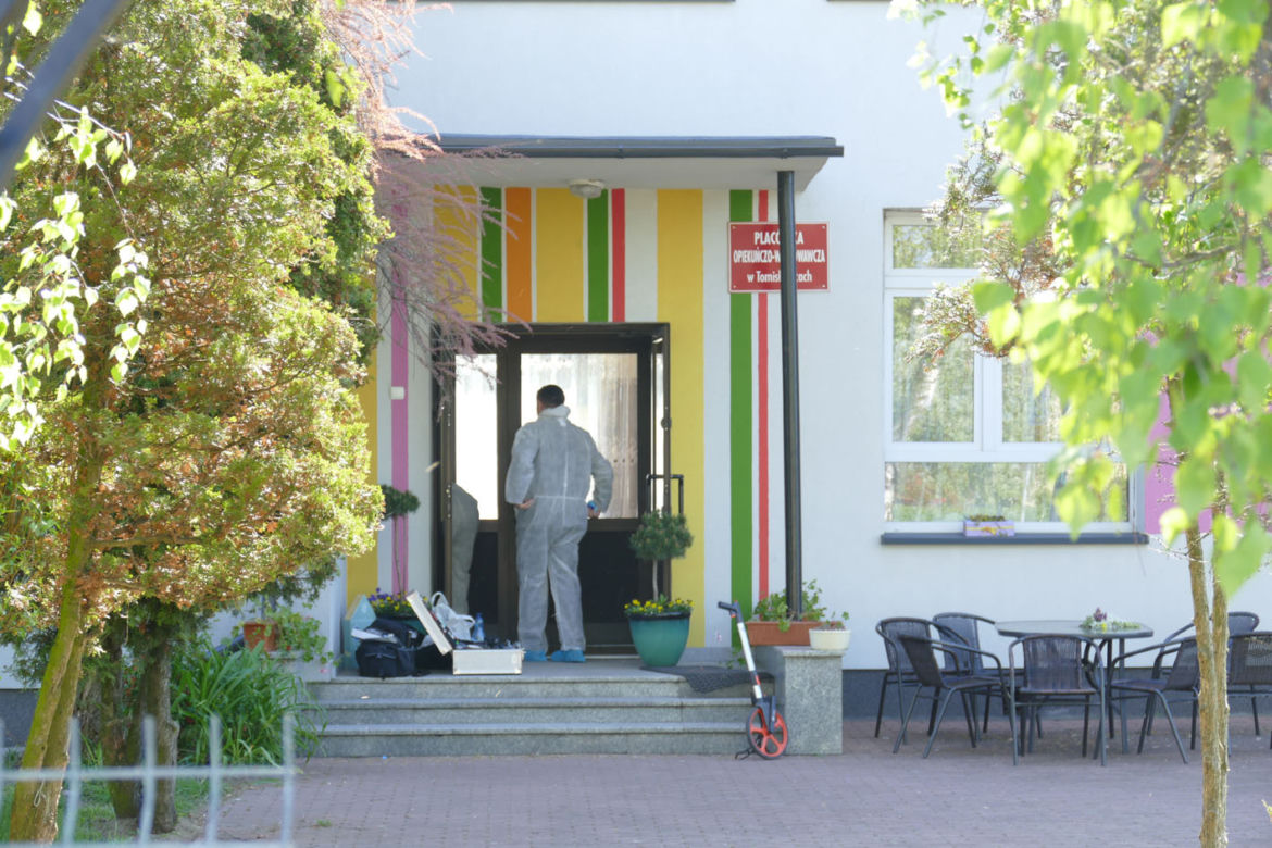 Dom Dziecka w Tomisławicach, nożownik