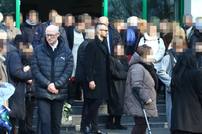 Pogrzeb Mirosława Krawczyka w Gdańsku: Aneta Zając i Mikołaj Krawczyk