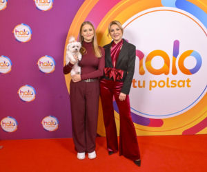 Magda Narożna z córką