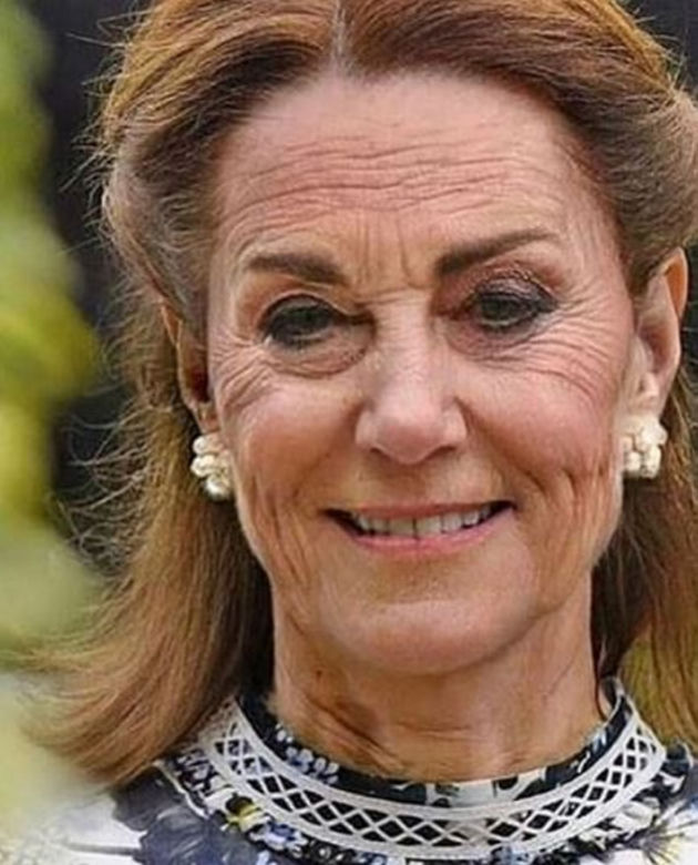 Tak będą wyglądać Kate i Meghan jako staruszki! Która lepiej?