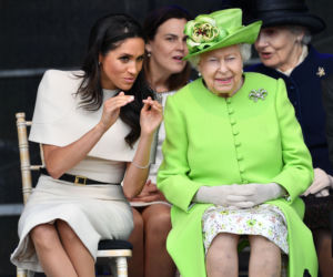 Meghan Markle i królowa Elżbieta