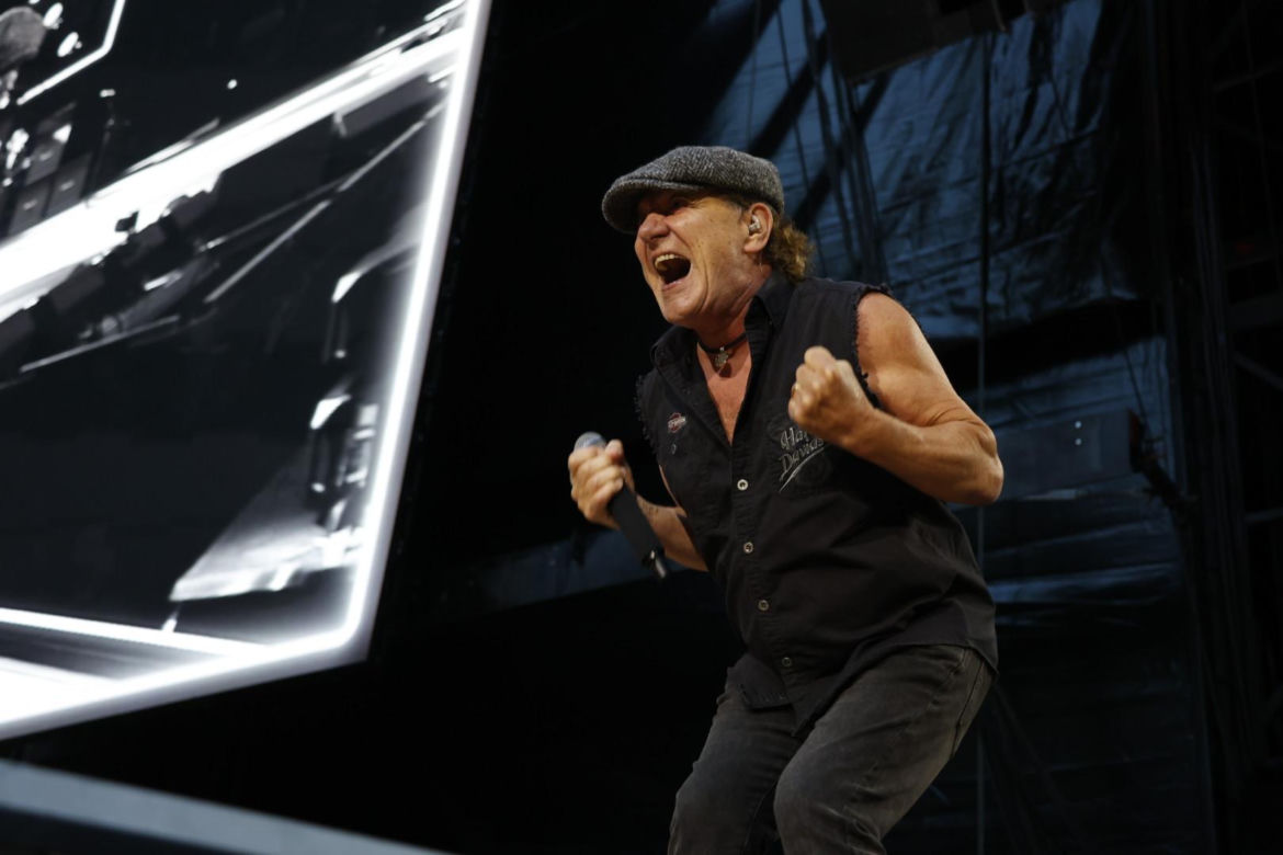 Koncert AC/DC w Warszawie (4.07.2025) - część druga. Organizatorem koncertu jest Live Nation