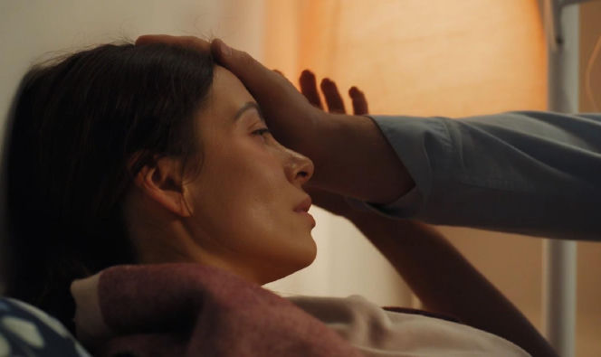 M jak miłość. Artur Rogowski (Robert Moskwa), Joanna (Dominika Sakowicz)