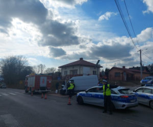 Wypadek na feralnym skrzyżowaniu w Ambrożowie