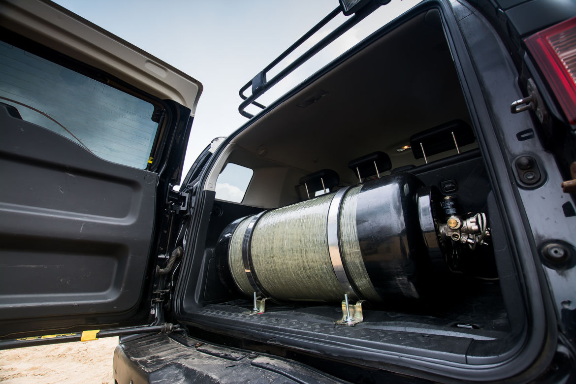Toyota FJ Cruiser 4.0 V6 z instalacją CNG