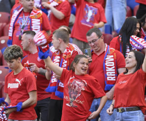 Kibice na finale Pucharu Polski: Górnik - Raków