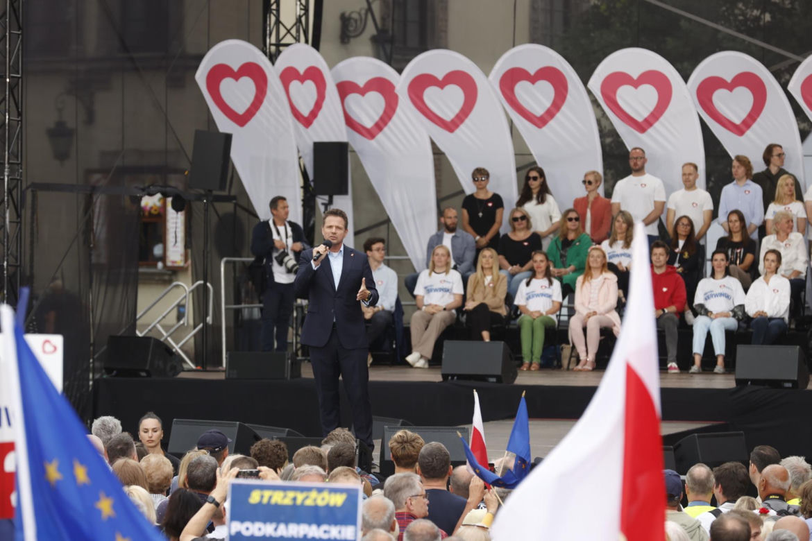 Wiec Donalda Tuska w Warszawie