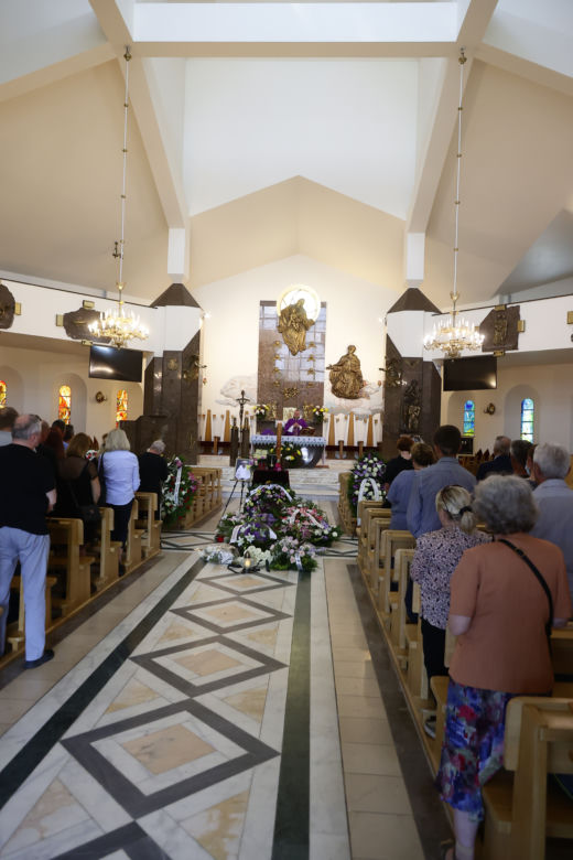 Pożegnanie aktora z Pragi w kościele przy Czerniakowskiej