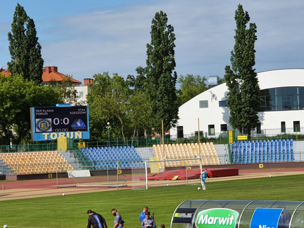 Elana Toruń - Stal Rzeszów, mecz przyjaźni w czasach pandemii koronawirusa