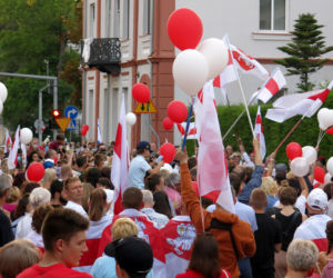Marsz Solidarni z Białorusią w Białymstoku