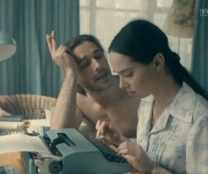 Stulecie Winnych 4, odcinek 41 (odc. 2). Michelle (Maria Pawłowska), Bartek (Marcel Opaliński)