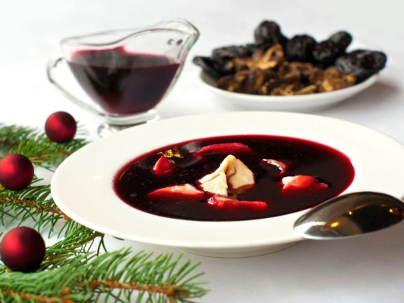 Uszka do barszczu zamieniłam na te grzybowe kluseczki. Przepis Tomka Strzelczyka jest genialny 