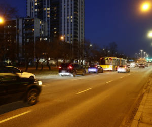 Gigantyczne korki na Ostrobramskiej. Wszystkiemu winien nowy buspas 