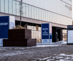 Szpital tymczasowy w Amber Expo w Gdańsku 