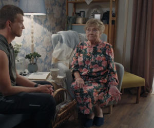 M jak miłość, odcinek 1905. Mateusz (Rafał Kowalski), Barbara (Teresa Lipowska)