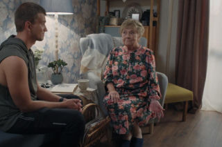 M jak miłość, odcinek 1905. Mateusz (Rafał Kowalski), Barbara (Teresa Lipowska)