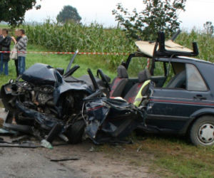 Janiszewo: Wypadek - nie żyje jedna osoba, cztery są ranne