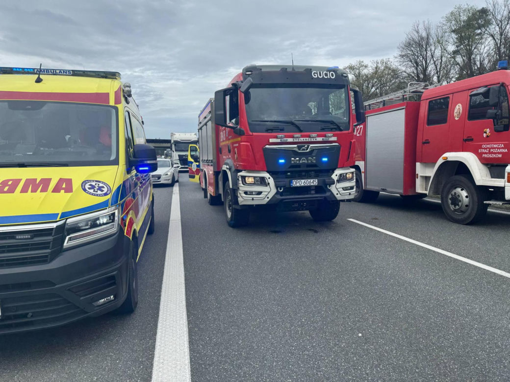 Wypadek na A4