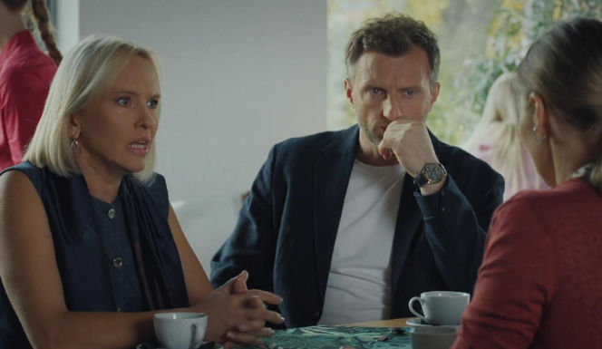 M jak miłość odc. 1916. Dorota (Iwona Rejzner), Bartek (Arkadiusz Smoleński)