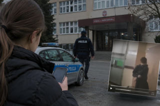 Niepokojące nagranie o jednej ze szkół. Policja namierzyła autorkę, to dziecko