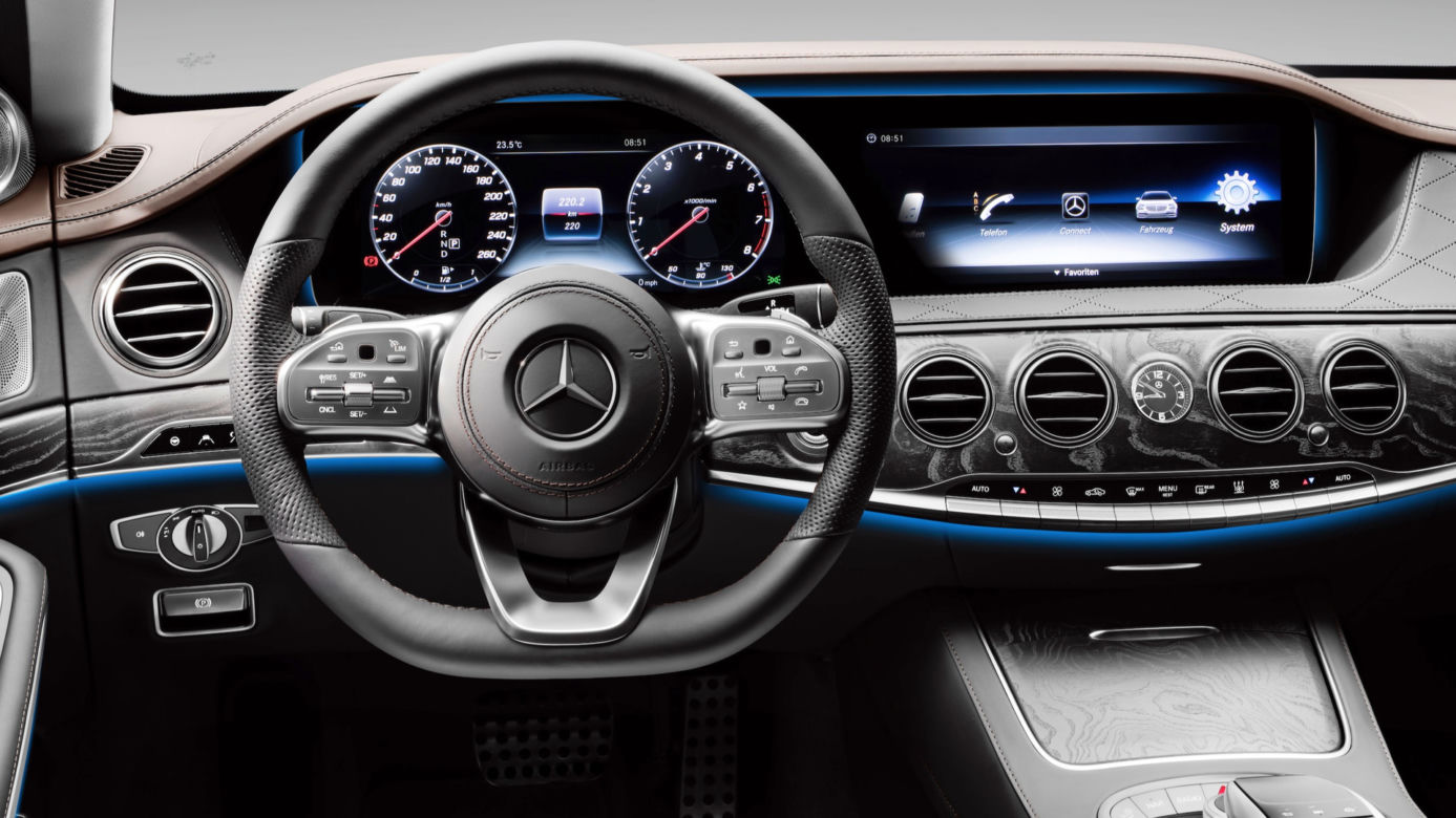 Mercedes-Benz Klasy S lifting 2018