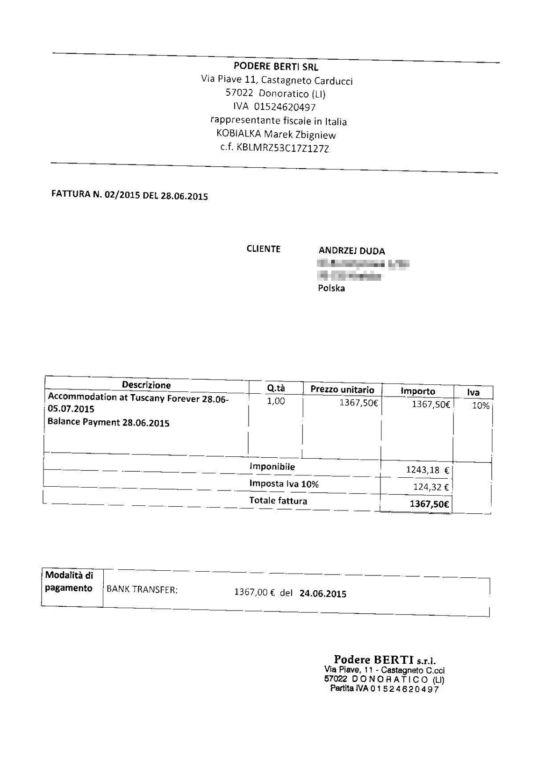 Ujawniamy kulisy wakacji Andrzeja Dudy