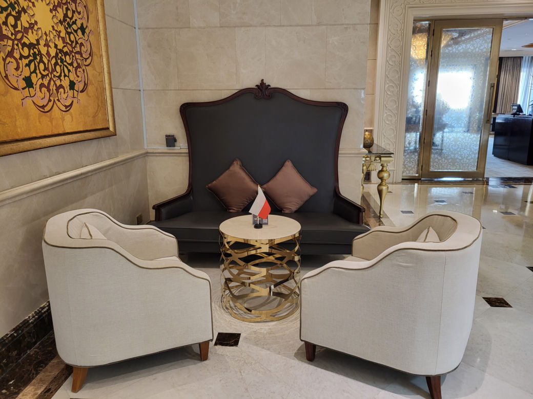 Tak wygląda hotel reprezentacji Polski w Katarze Ezdan Palace Hotel